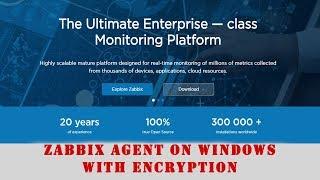 Zabbix Agent on Windows with Encryption