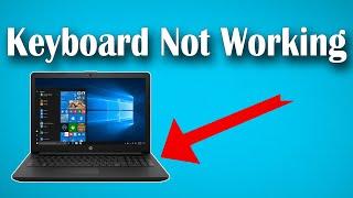 How To Fix HP Laptop Keyboard Not Working in Windows 10 [Solved]