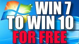 Upgrade Windows 7 To Windows 10 For FREE! I'll Show You How