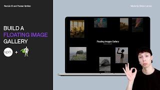 Build an Awwwards Floating Image Gallery using Nextjs and GSAP