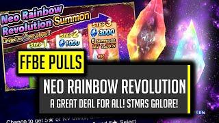 Neo Rainbow Revolution Summon Step Up Pulls! - [FFBE] Final Fantasy Brave Exvius