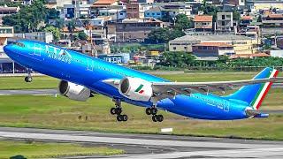 60 MINUTES of Plane Spotting at Sao Paulo Guarulhos Airport (GRU/SBGR)