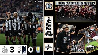 NUFC 3 AVFC 0 FULLTYNE WITH SPECIAL GUEST HENRY WINTER