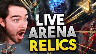 8 NEW LIVE ARENA RELICS!!! (Test Server - Anniversary Update) | Raid: Shadow Legends