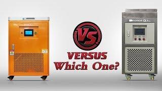 What is the difference between Novecel Q7 r &Q7 Pro electrical freezer for LCD separating?