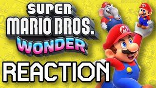 THEY ACTUALLY MADE A NEW MARIO GAME!! - Super Mario Bros Wonder + Nintendo Direct Reaction