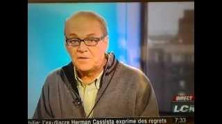 Claude Poirier insulte les gens de Québec en direct sur LCN, 21 septembre 2012