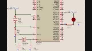 led blinking using 8051 Microcontroller