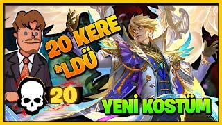 YENİ VALE KOSTÜMÜYLE BAĞIMLI TAKİPÇİME KARŞI OYNADIM - Mobile Legends