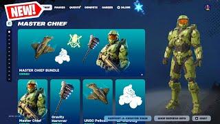 *NEW* ITEM SHOP IS A 10/10 OMG! HALO MASTER CHIEF SKIN! NEW CYBERPUNK SKINS! (Fortnite Item Shop)