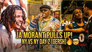 Ja Morant PULLS UP to BROOKLYN! (NY vs NY Day 2) Gersh Park vs Lincoln Park  MUST WATCH!!