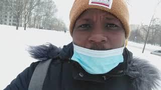 Vlog 014: Massive Record Breaking  Snow Storms Blocked Roads Disrupting Valentine's Day In Moscow