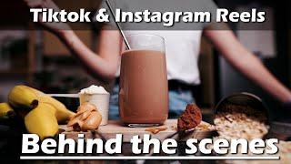 How to shoot TikTok & Instagram reels | Behind the scenes