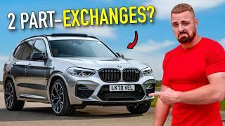 SOLD MY BMW X3M? Customer had 2 part exchanges..