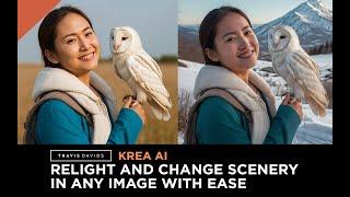 Krea AI Scene Transfer - Change The Scenery And Lighting Of Any Image With Ease