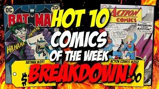 Big and Small Keys for Us All!  Hot 10 Comics of the Week Breakdown