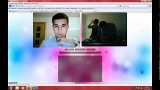 DJ dancing on Chatroulette