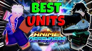 The BEST Units For Tower Of Eternity | Anime Defenders