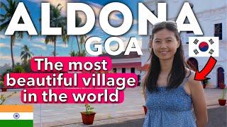 MOST BEAUTIFUL VILLAGE IN THE WORLD is in INDIA, GOA - Aldona Travel Vlog + Goan Authentic food