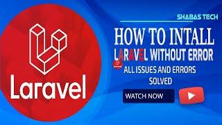 How to install laravel without any errors ( all errors solved )