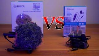 BOYA BY-M1 Lavalier Mic VS.  BOYA BY-MM1