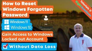 Reset Windows 11 Forgotten or Lost password for Local Sign-in Without Losing Data