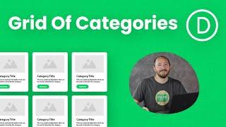 How To Display A Grid Of Categories In Divi For Posts, WooCommerce Products, Events, Or Other CPT
