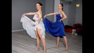 Femininity lesson in Sensual bachata, Part 2 - Liana & Weronika