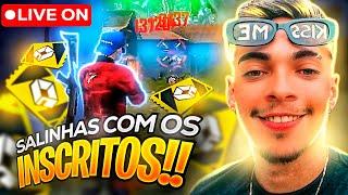  LIVE ON! RUMO AO DESAFIANTE COM INSCRITOS RANKED FREE FIRE AO VIVO   +18   #5kDEINSCRITOS