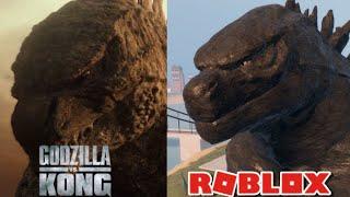 Godzilla 2021 Movie Vs Kaiju Universe References | Roblox Kaiju Universe