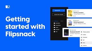 Getting Started with Flipsnack | Flipsnack.com