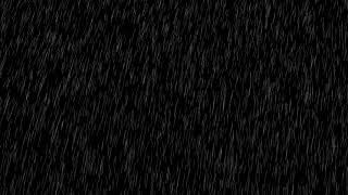 Heavy Rain Drop Effect On Black Screen (No Copyright)