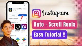 How To Auto Scroll On Instagram Reels ! (EASY TUTORIAL)