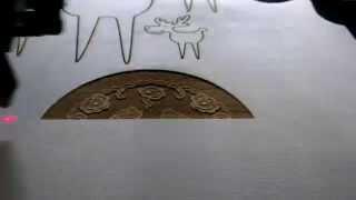 3D (2.5D) Laser engraving with DF212 Thunderlaser