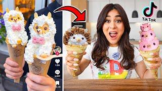 I ate at TikTok's MOST Hyped Restaurants In My City For a Day!