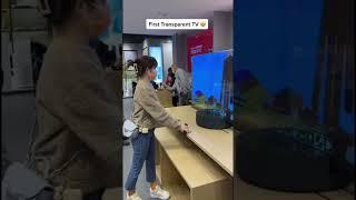 Xiaomi First Transparent OLED TV #transparentleddisplay #xiaomi