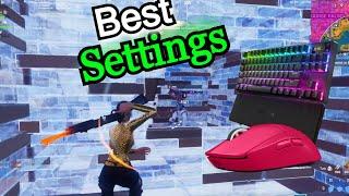 The BEST Competitive FORTNITE Keyboard And Mouse SETTINGS Chapter 6 Season 2