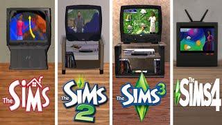  TV - Evolution: Sims 1 - Sims 2 - Sims 3 - Sims 4