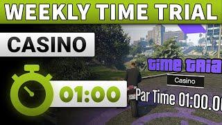 GTA 5 Time Trial This Week Casino | GTA ONLINE WEEKLY TIME TRIAL CASINO (01:00)