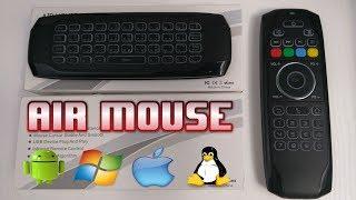 НОВИНКА 2018! Очень Классный Пульт с Гироскопом Air Mouse, Русской Клавиатурой и подсветкой кнопок