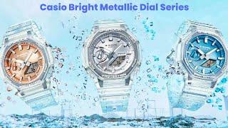 Casio Bright Metallic Dial Series - Available In UK