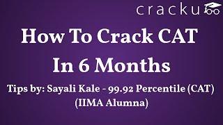 6 month strategy to Crack CAT 2019