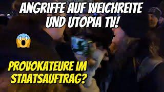 MAGDEBURG! ANGRIFFE auf Weichreite & Utopia TV! Provokateure im Staatsauftrag? Demo AfD Alice Weidel