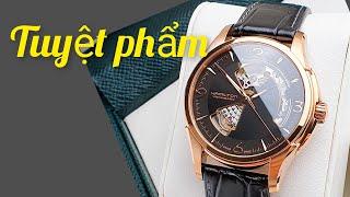 [Đỉnh chop] Review đồng hồ HAMILTON JAZZMASTER OPEN HEART ARABIC 40MM H32575735