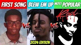 Rappers FIRST SONG vs SONG THAT BLEW THEM UP vs MOST POPULAR SONG! (2024 Edition)