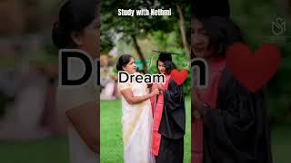 Motivation video /University dreams /study vlog #studymore #motivationmind Study tips