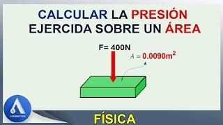 FÍSICA: Ejercicios de Presión | Ejemplo 1