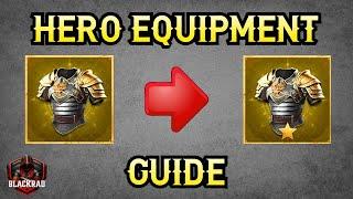 What hero equipment to upgrade first  ? How to set up ? - Rise of Castles Ice and Fire