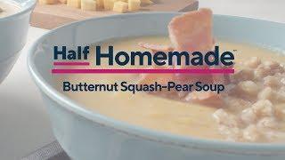 Butternut Squash-Pear Soup | Half Homemade