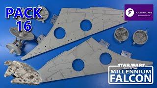 Star Wars Millennium Falcon Stages 72 to 76 By FanHome | ASMR